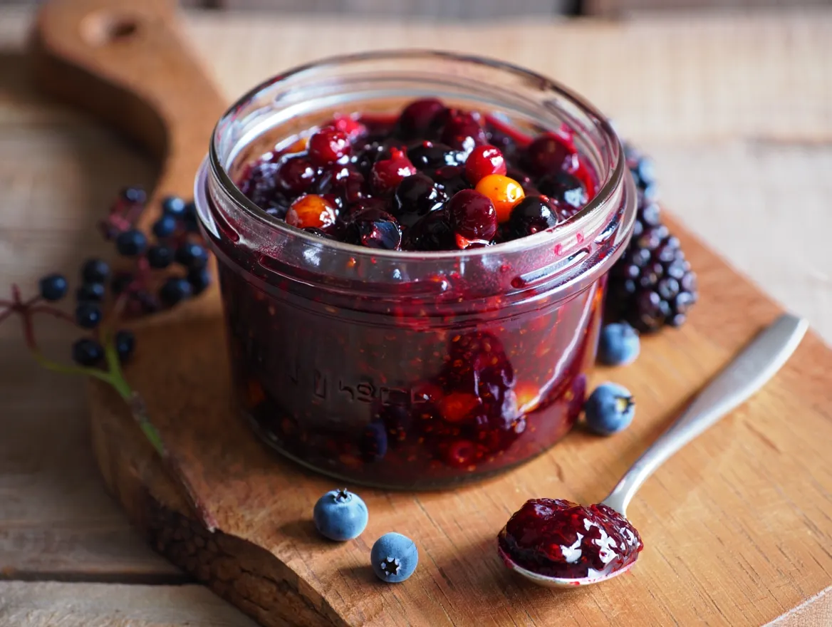 wild berry blend jam